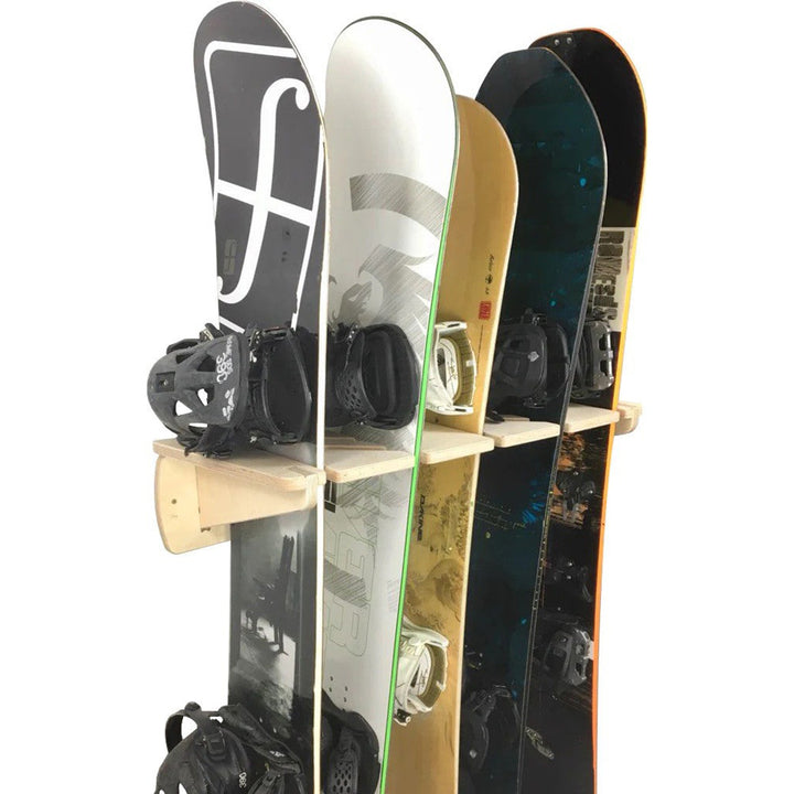 Snowboard Wall Hanger | Birch Wood