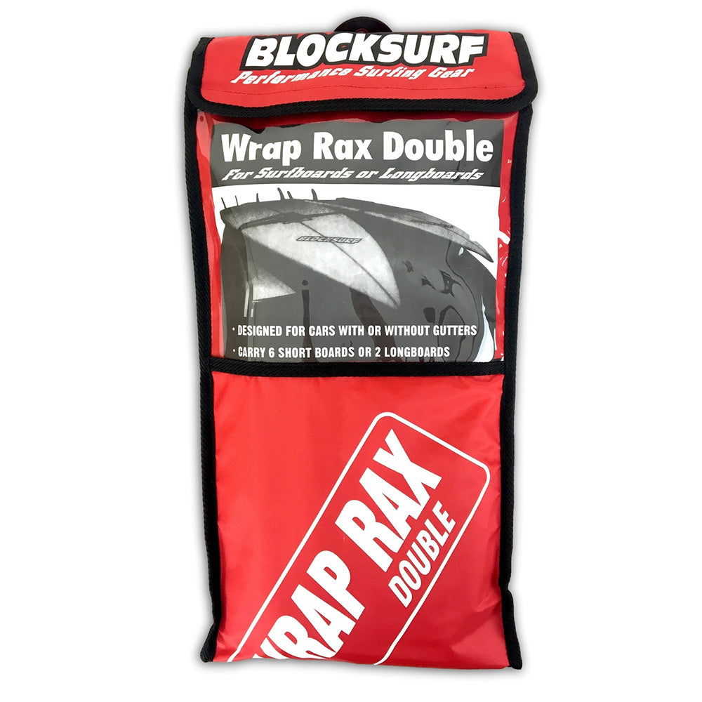 Wrap Rax Double Surfboard Car Rack | Universal Soft Rack