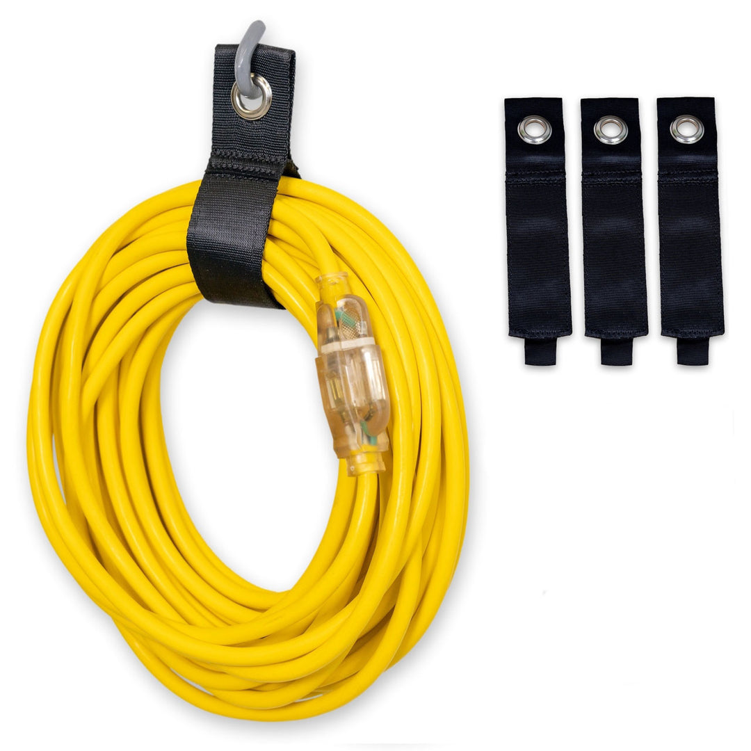 hanging extension cord straps
