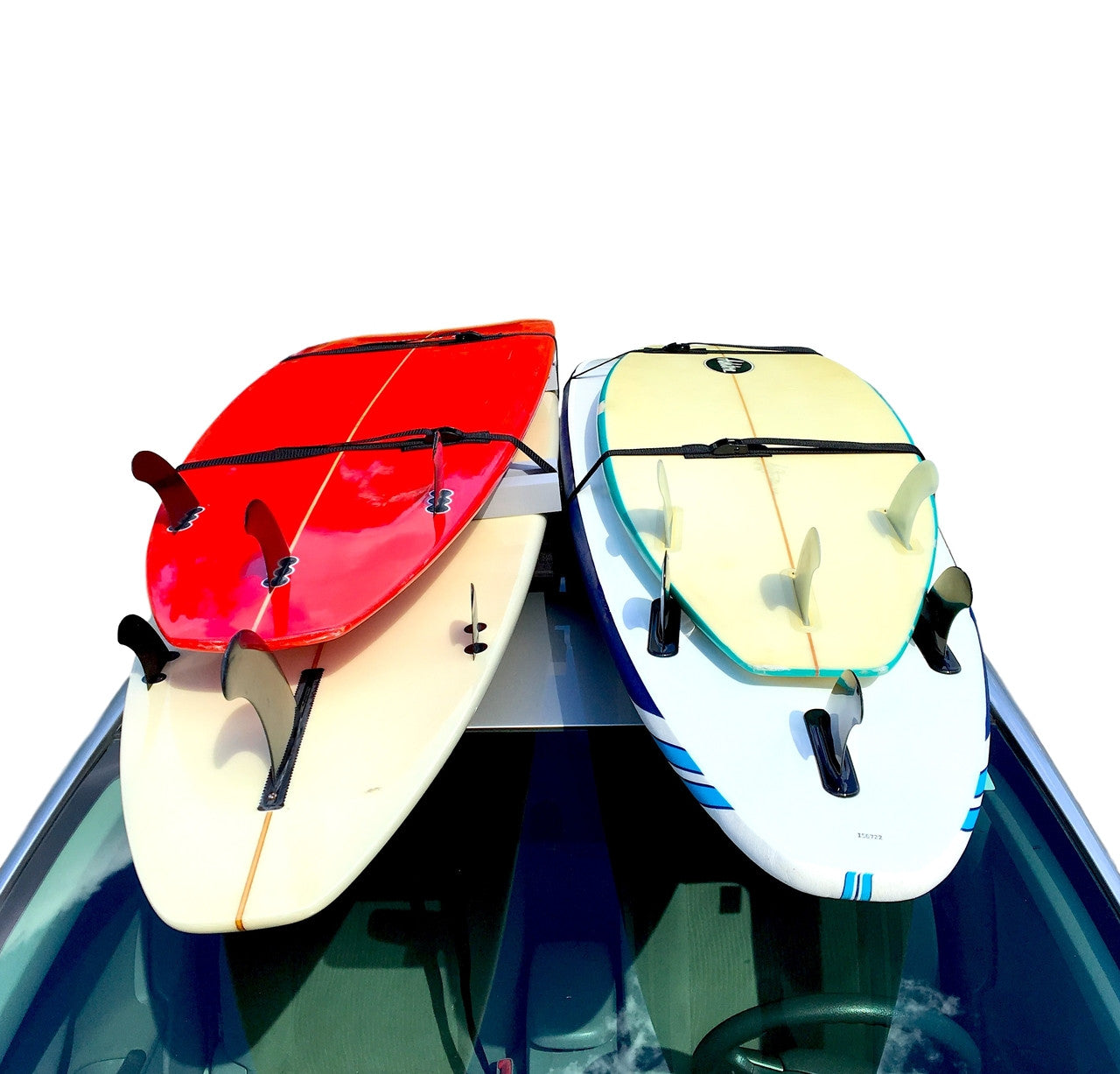 OUTLET | 4 Surfboard Car Top Soft Rack