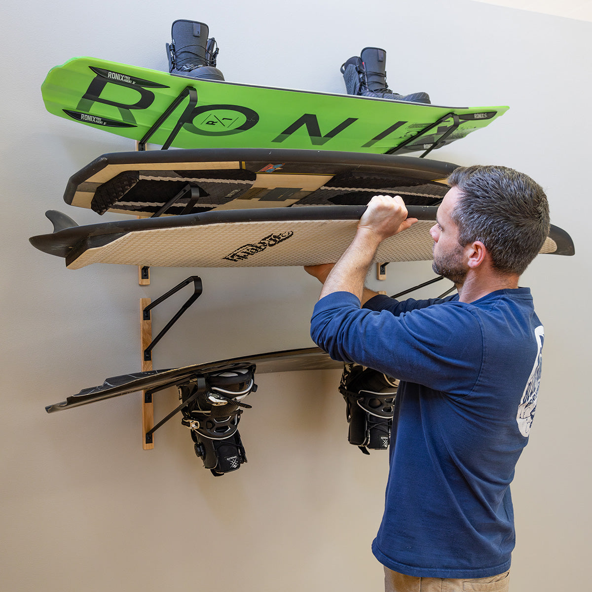 wakeboard and wakesurf avon storage rack