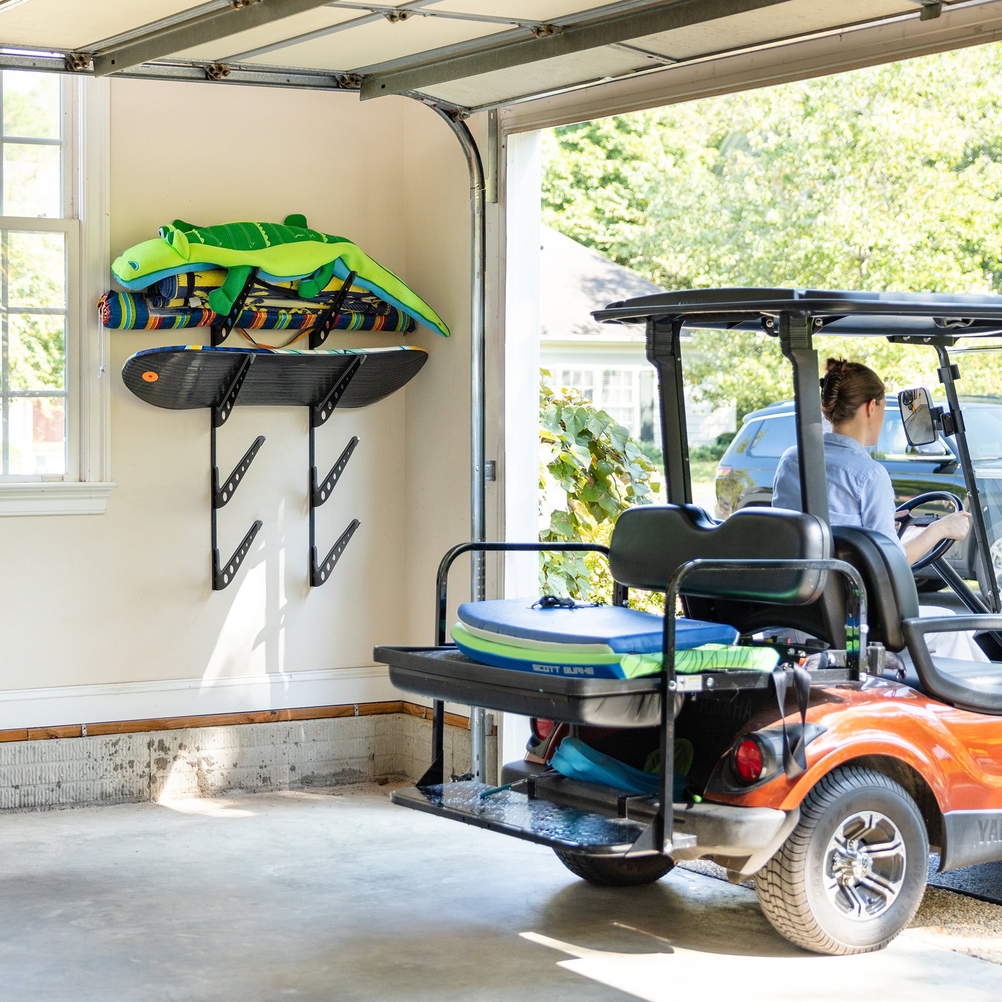 garage wall storage for beach gear