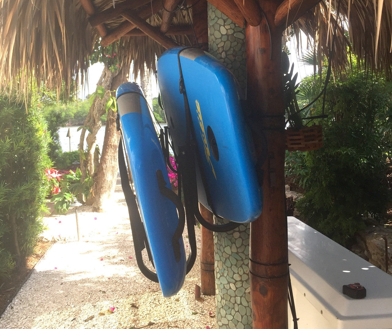 Indoor-Outdoor Double SUP Wall Rack | Marine Grade Steel – StoreYourBoard