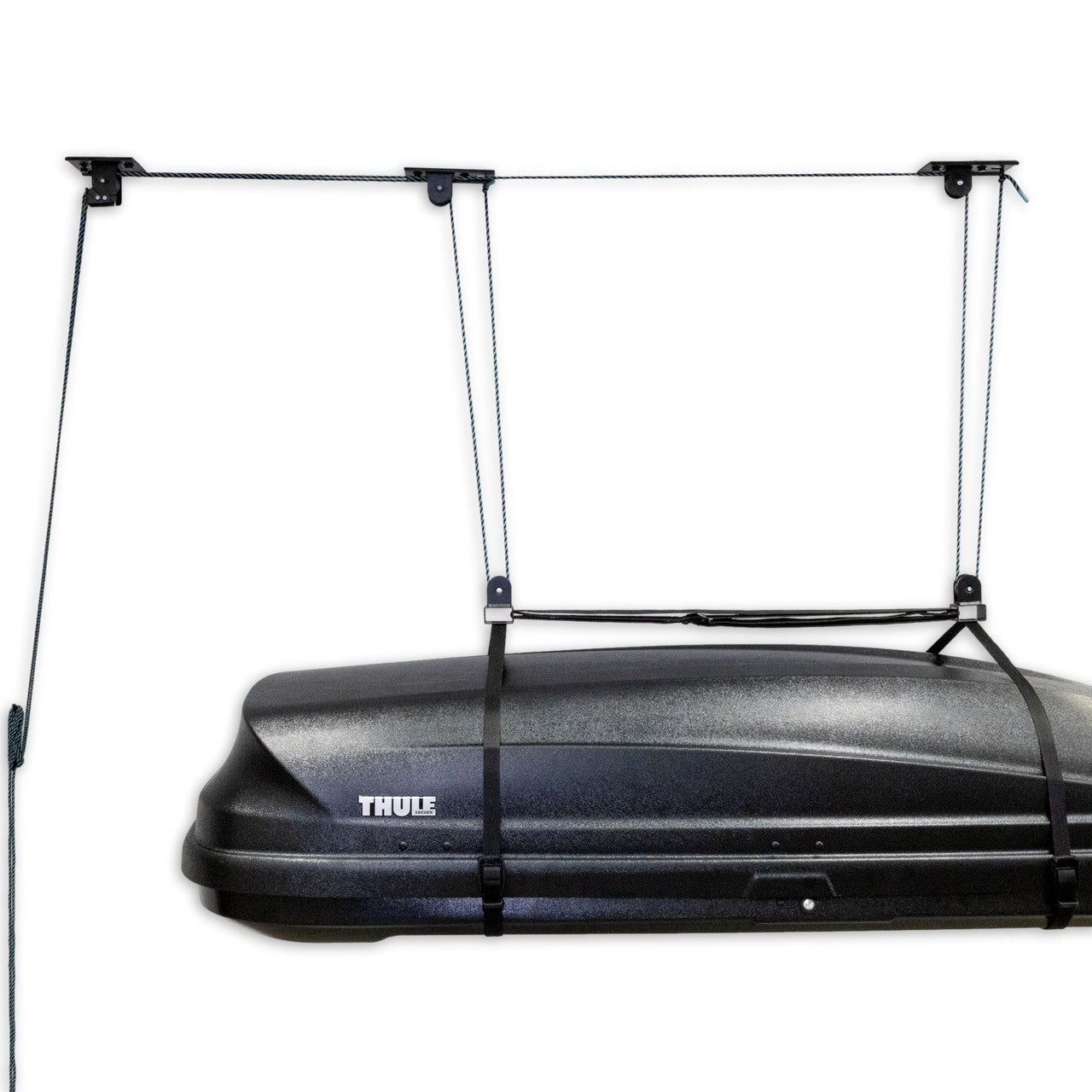 Thule roof best sale box hoist