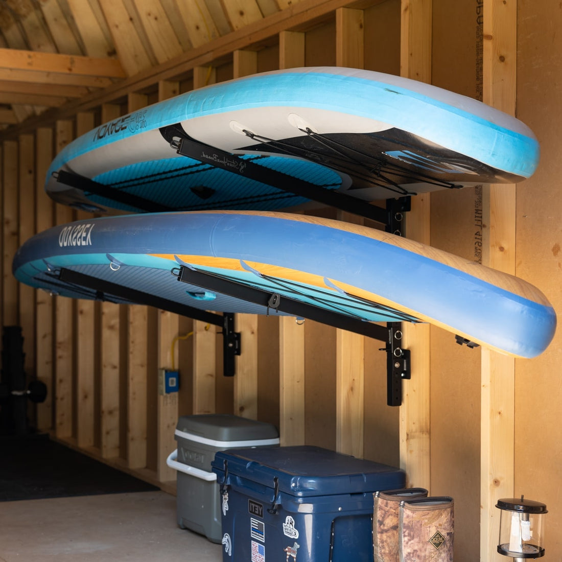 indoor kayak rack