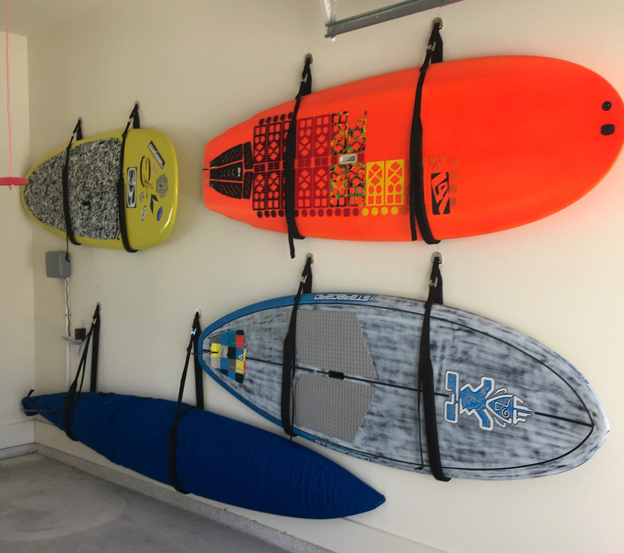 deluxe padded storage straps for sups