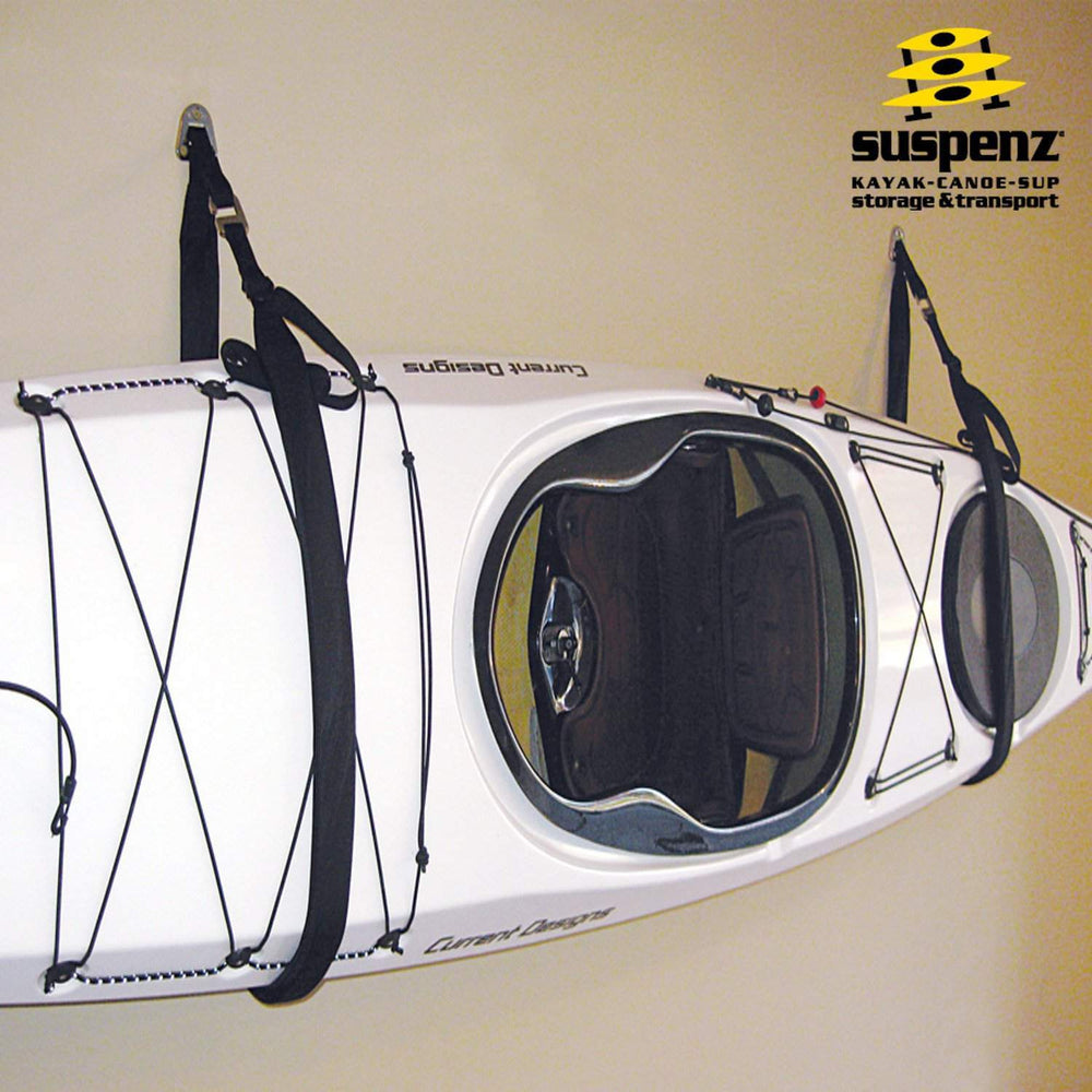 how to hang kayak on wall