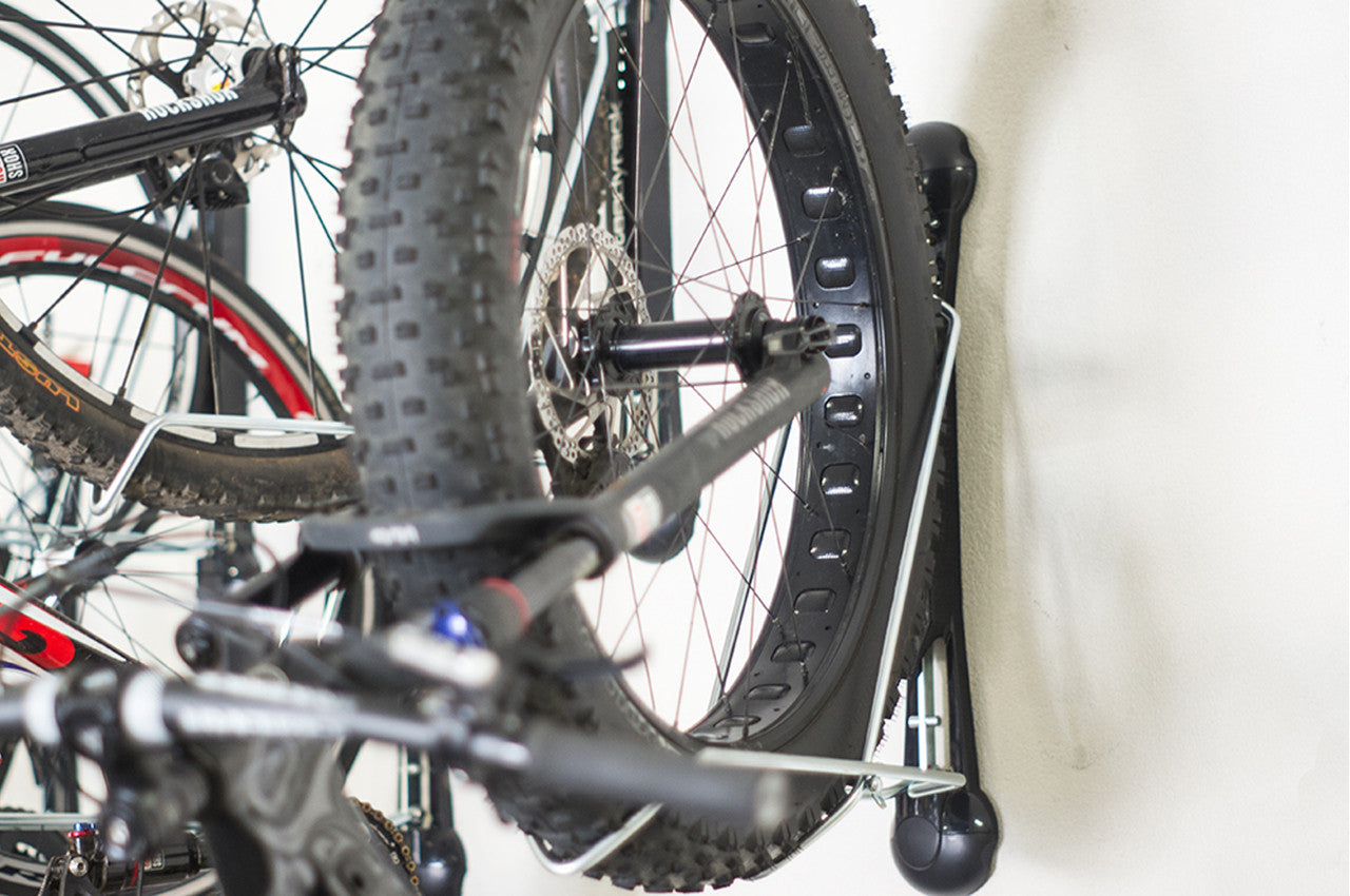 home bike rack for bikes with fattires