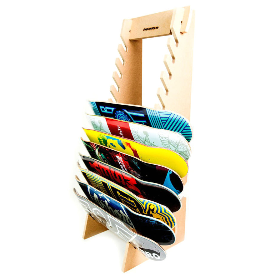 Freestanding Skateboard Rack | 14 Boards