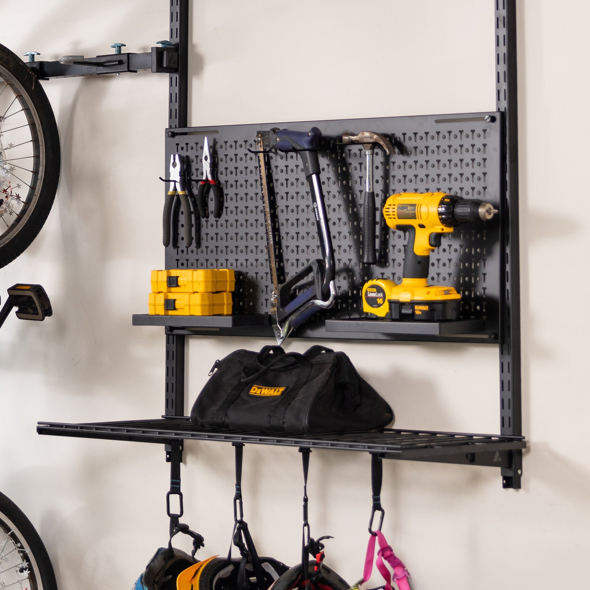 pegboard hand tool storage