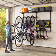 garage tool and bike storage