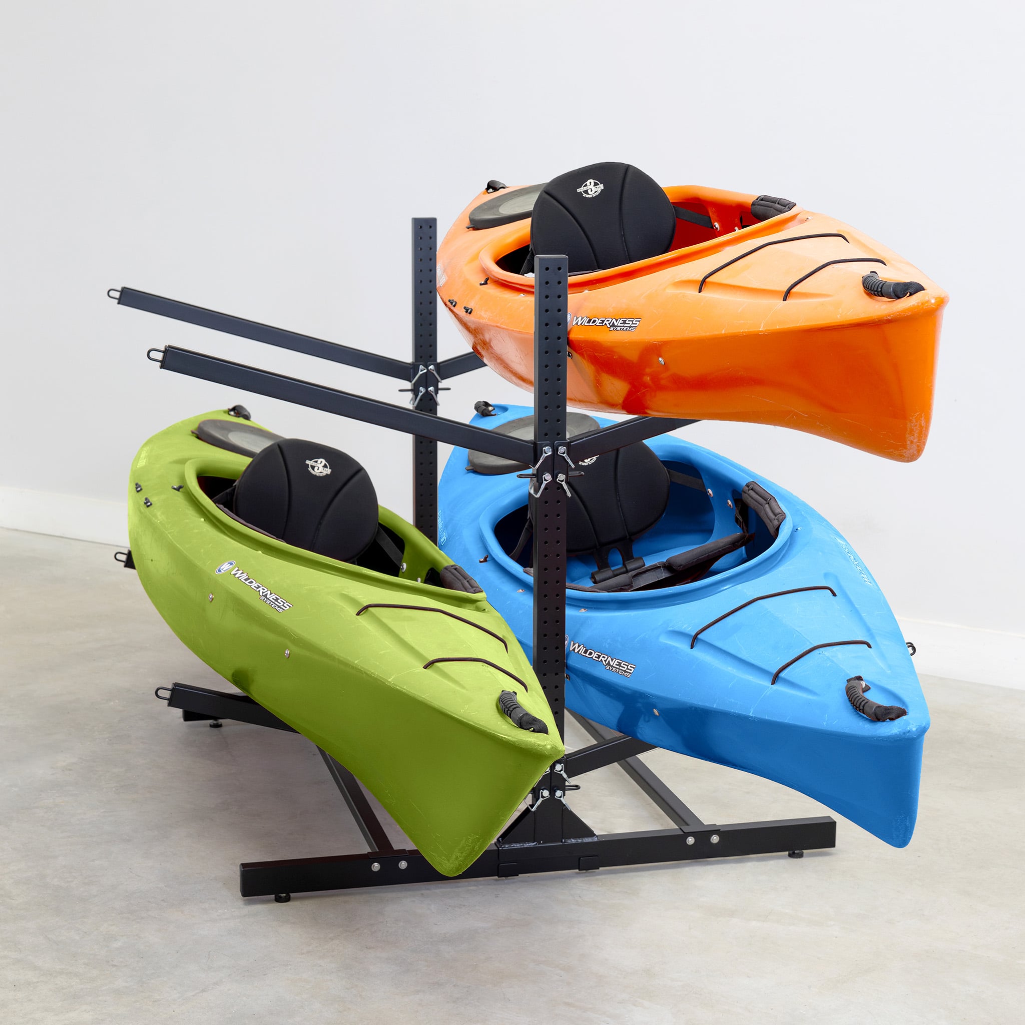 double sided kayak rack