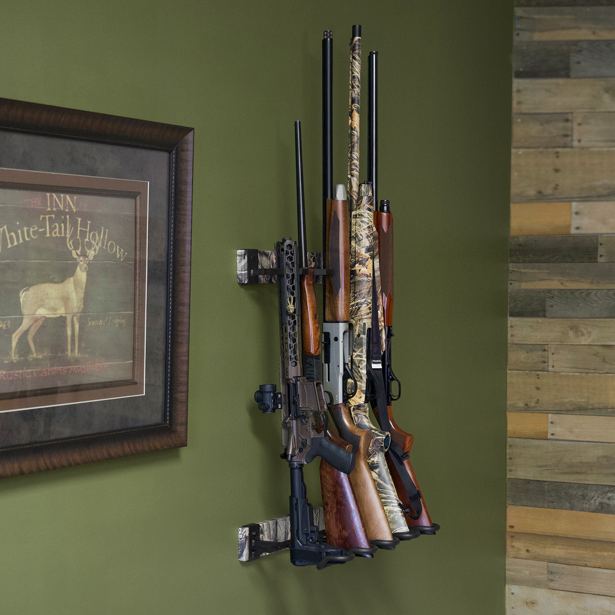 gun rack wall