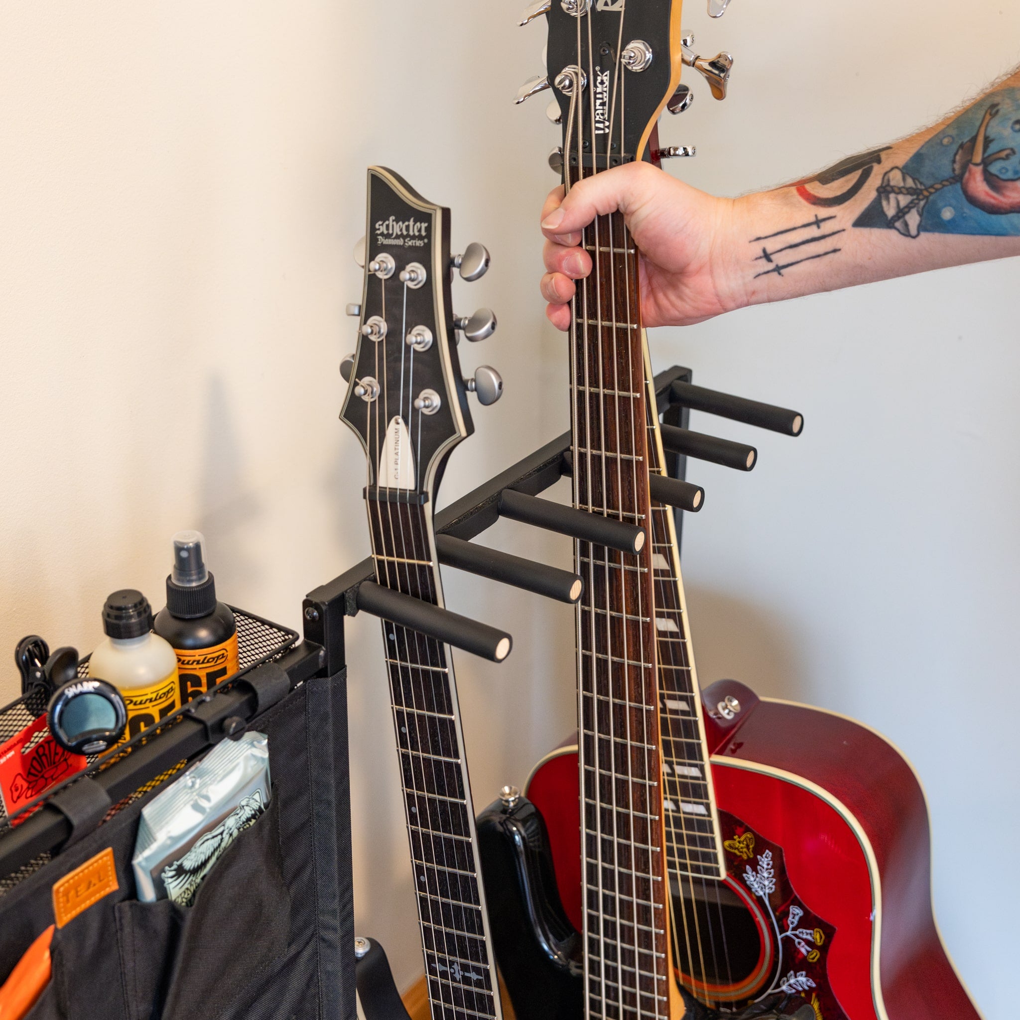 padded guitar holder