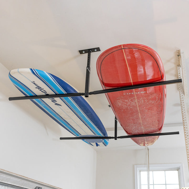 Surfboard Ceiling Storage Rack | Hi-Port 2 | Adjustable Overhead Mount