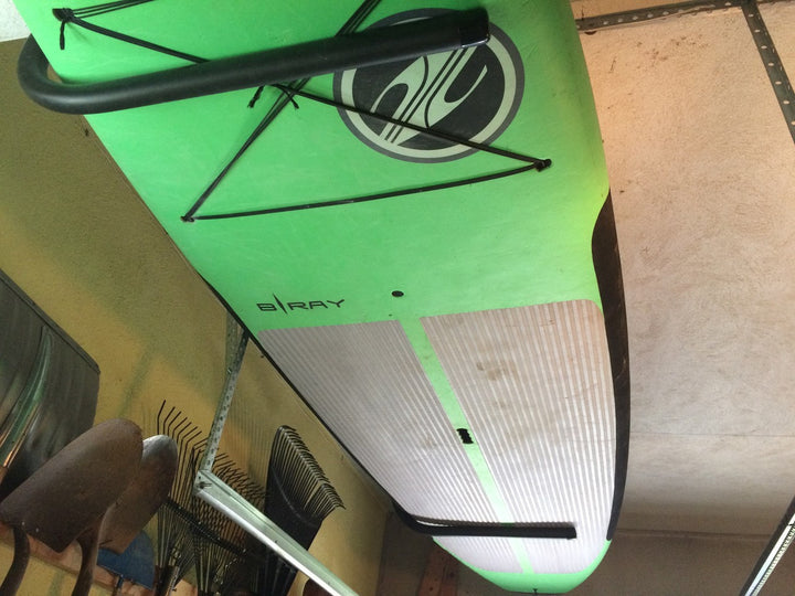 how to store your paddleboard on your ceiling