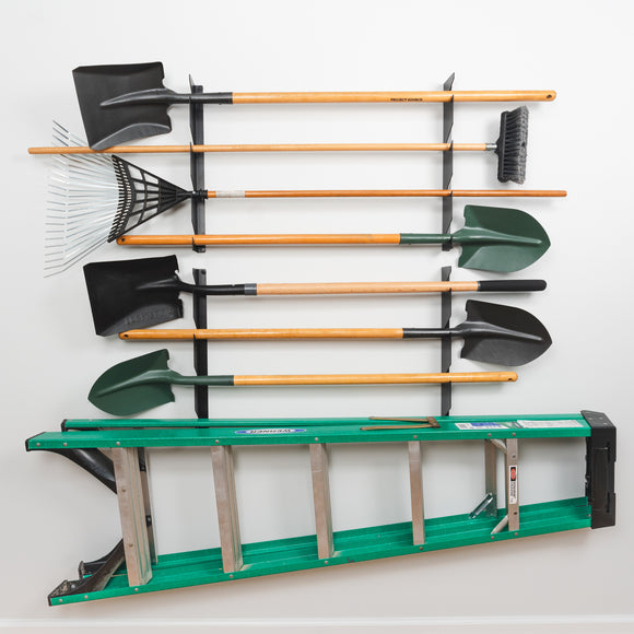 Small Ladder Wall Rack Ladder Storage Rack – Wall & Ceiling Mounts | StoreYourBoard