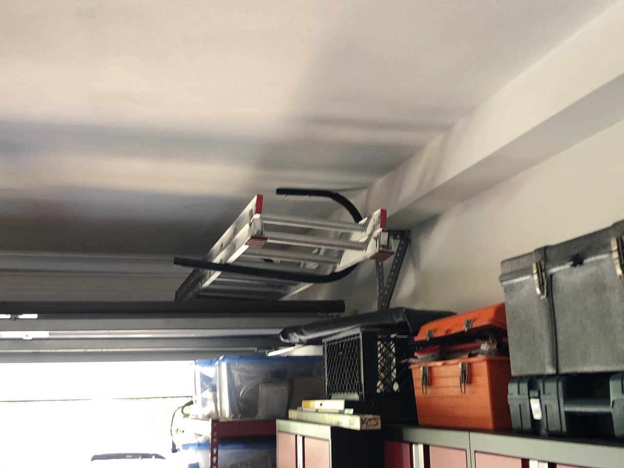 Folding Ladder Ceiling Rack | Hi-Port 1 Storage Mount – StoreYourBoard