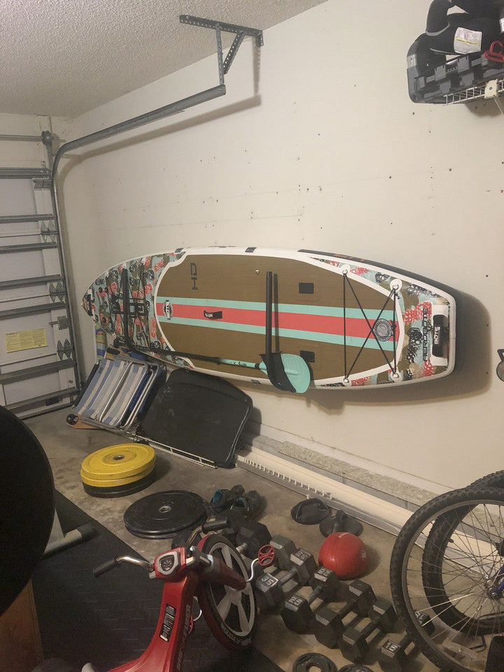 garage paddleboard storage