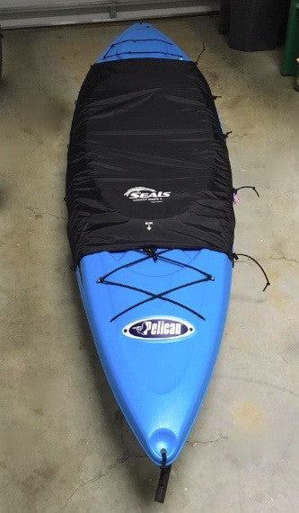 drape to cover kayak cockpit from water and dirt