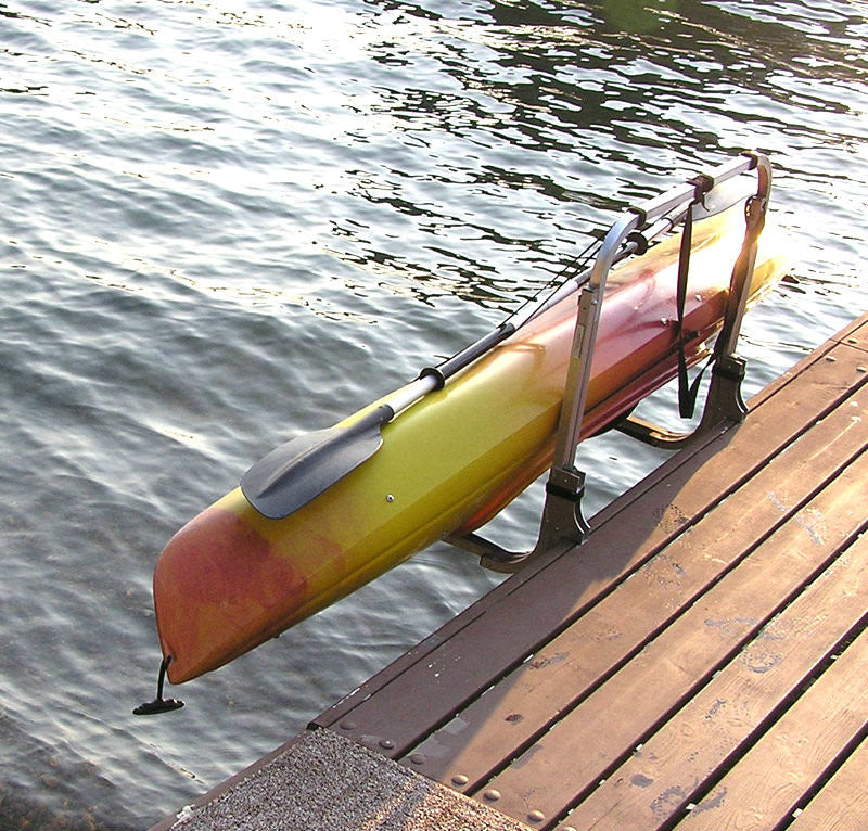 marine grade kayak dock rack