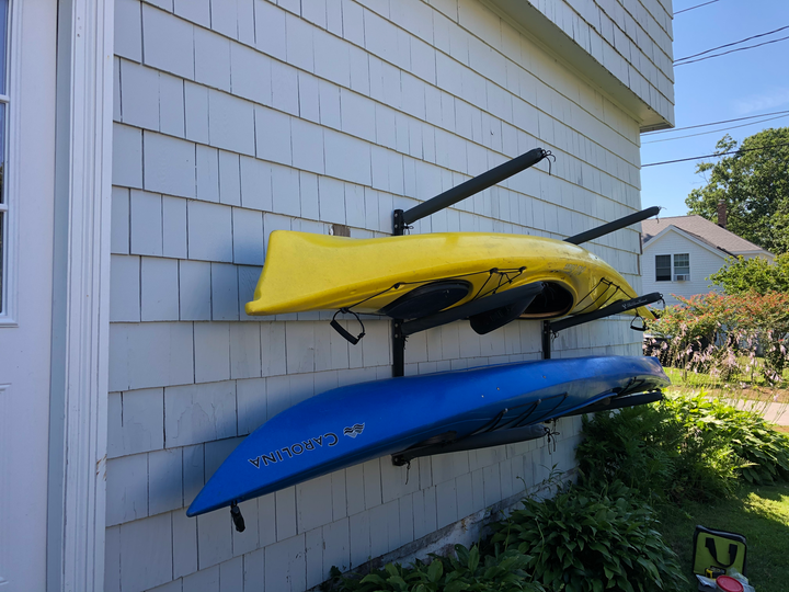 outdoor wall rack for kayak