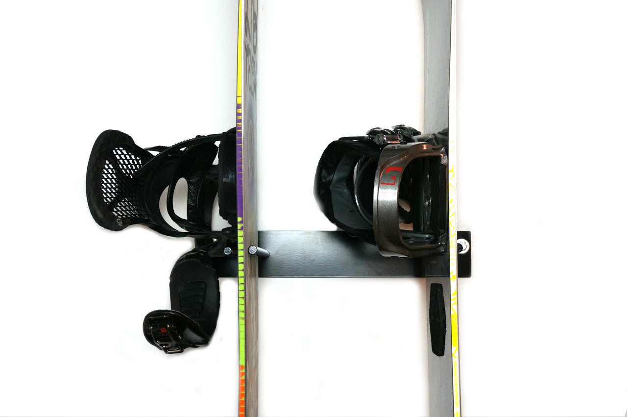 steel snowboard rack