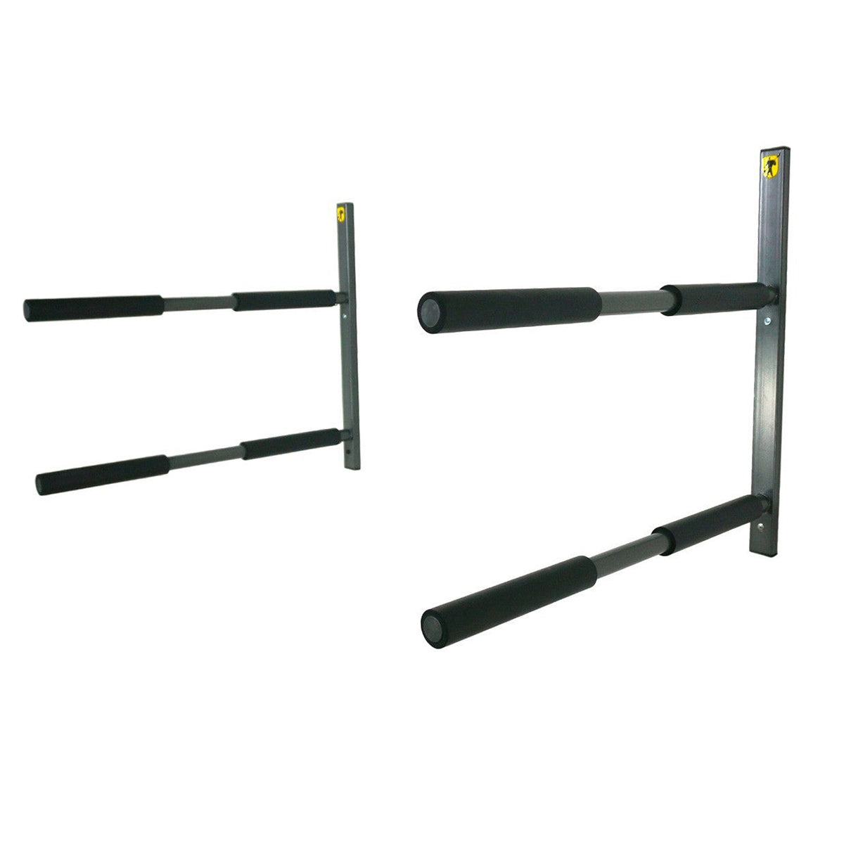 Wall Mount Surf & SUP Rack | 2 Boards | Heavy Duty Metal