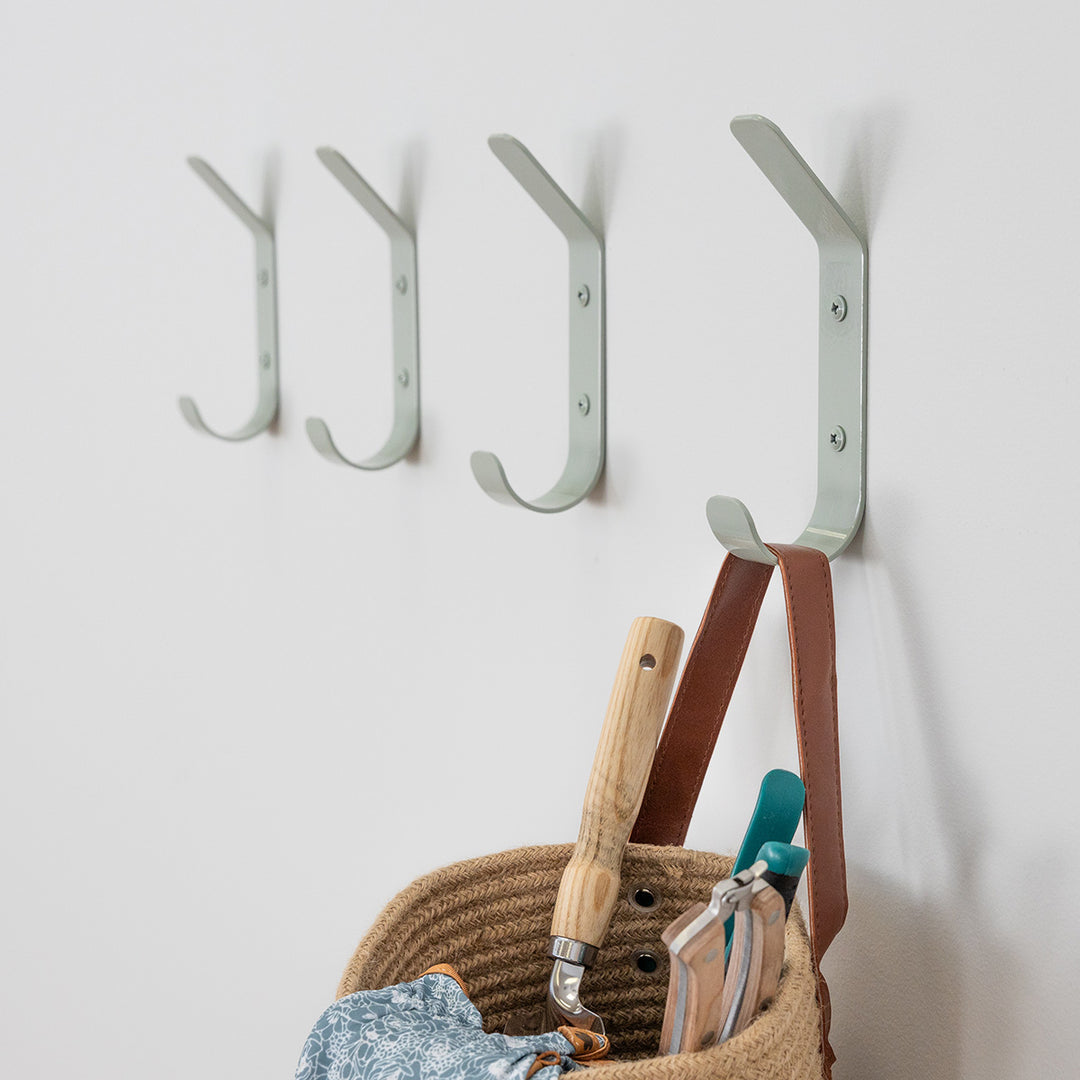 Crozet Multipurpose Wall Hooks | 4-Pack | Cactus