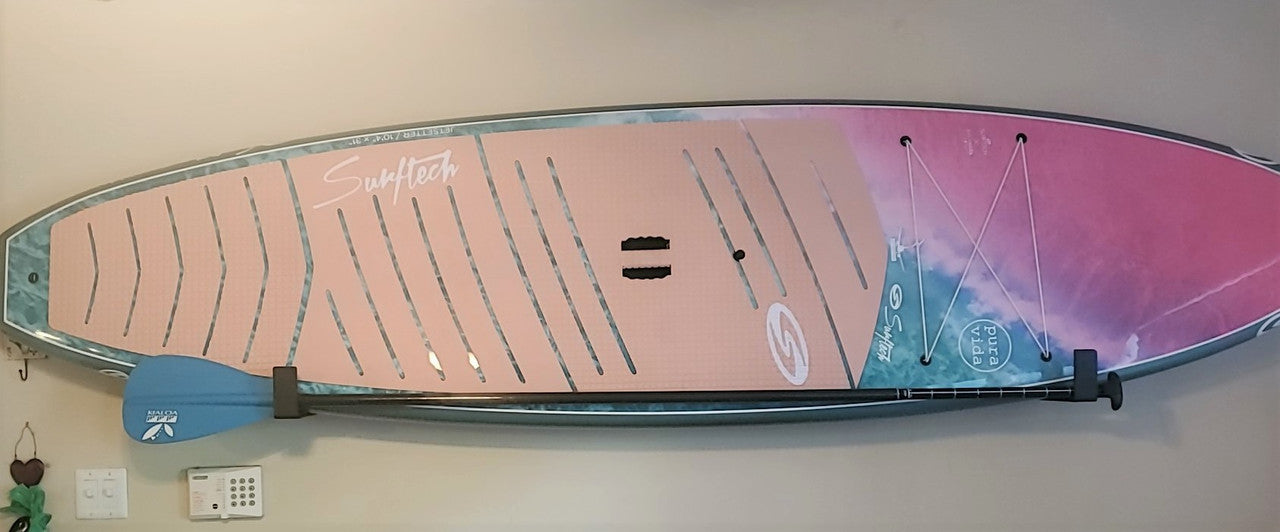 Minimalist SUP Display Rack | Wall Mount Paddleboard Storage