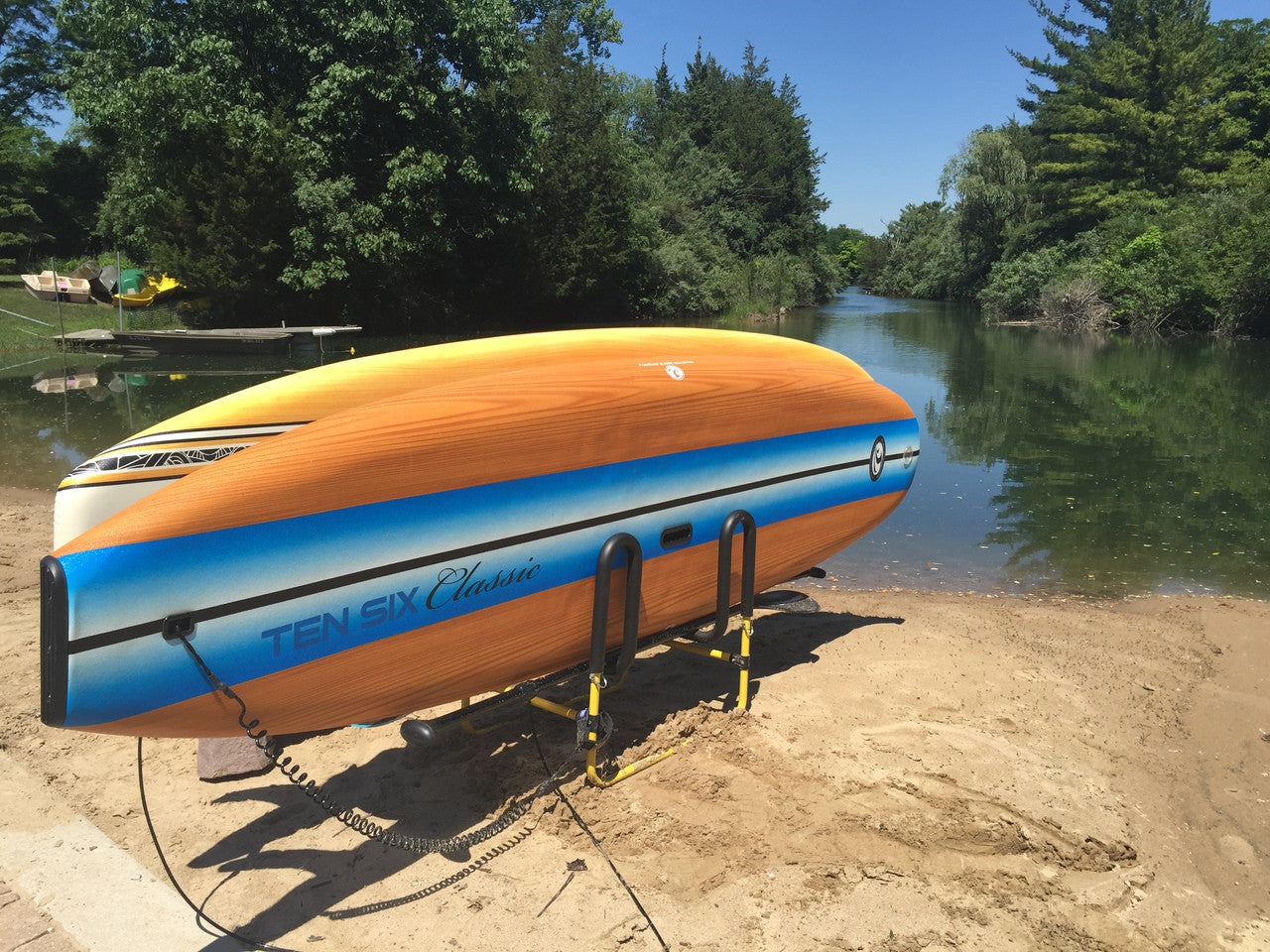 outdoor water SUP storage stand