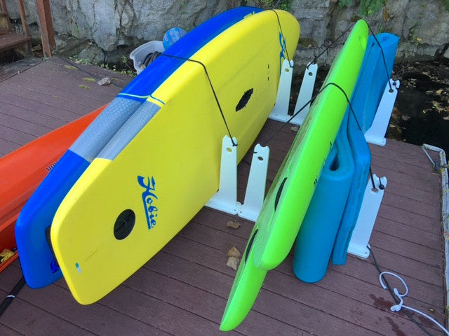 Freestanding SUP Rack for Outdoors | Touring and Race Boards ...