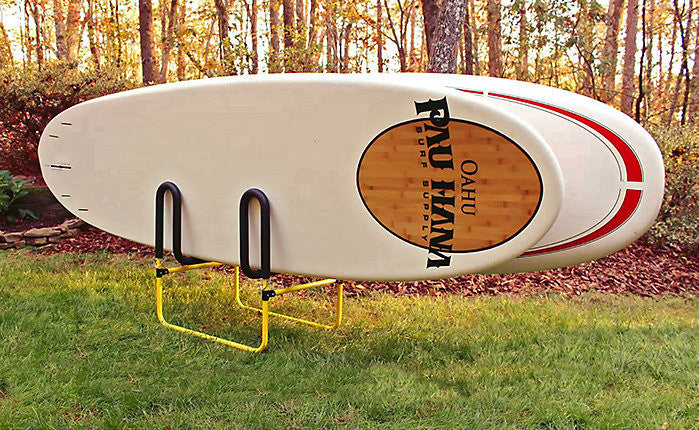 2 paddleboard floor rack