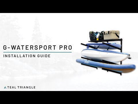 Teal Triangle G-Watersport Pro | Wall Storage System