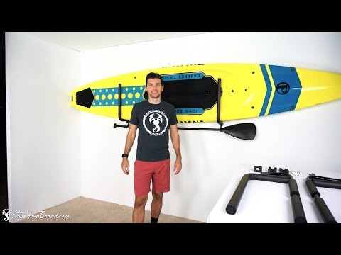 SUP Stash | Paddle Board Storage Rack and Paddle Holder