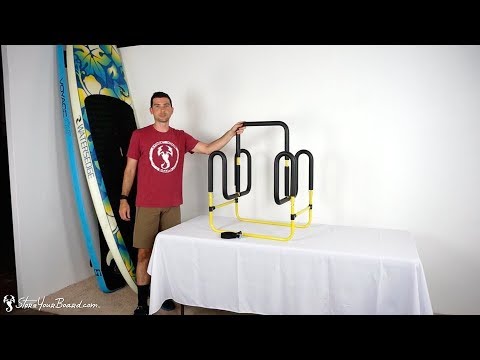2 SUP Stand | Portable Paddleboard Rack