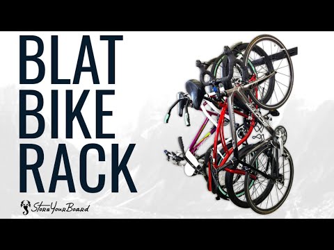 BLAT Bike Wall Storage Rack | Holds 8 Bicycles