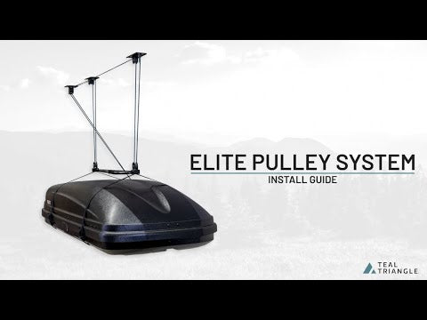 Teal Triangle Elite Cargo Box Pulley System