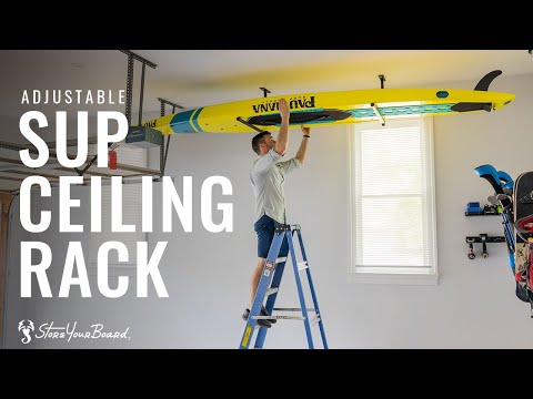 Adjustable SUP Ceiling Rack | Hi-Port | Overhead Storage Mount