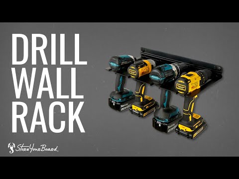 OUTLET | 4 Drill Storage Rack