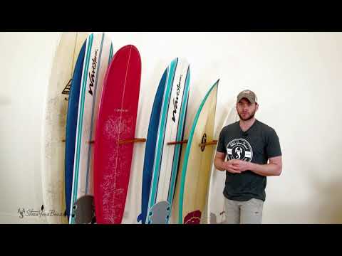 Vertical Surfboard  Wall Rack | Solid Oak Wood | 6 Surfboard Storage