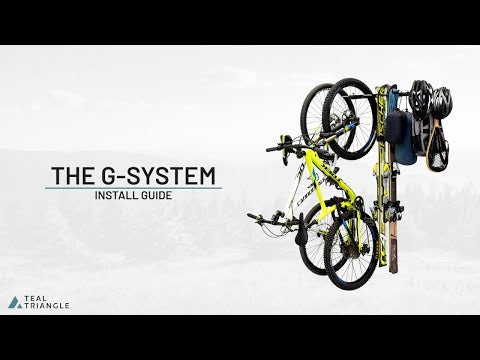 Teal Triangle G-Bike | Holds 5 Bikes | Adjustable Spacing