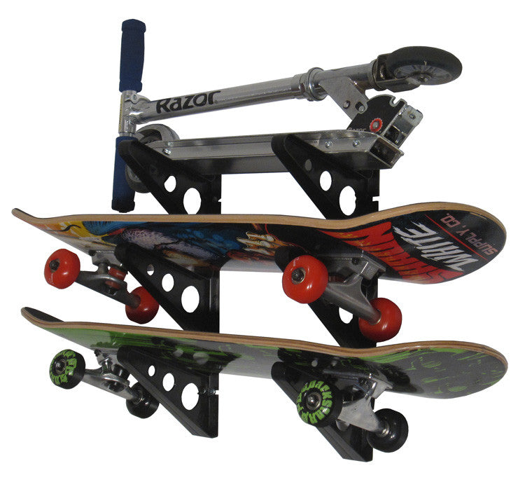 Triangle Scooter Rack Trifecta Scooter Storage Rack | 3 Levels – StoreYourBoard