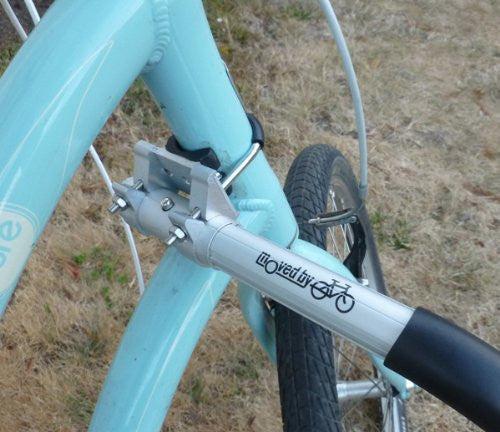 removable longboard bike rack