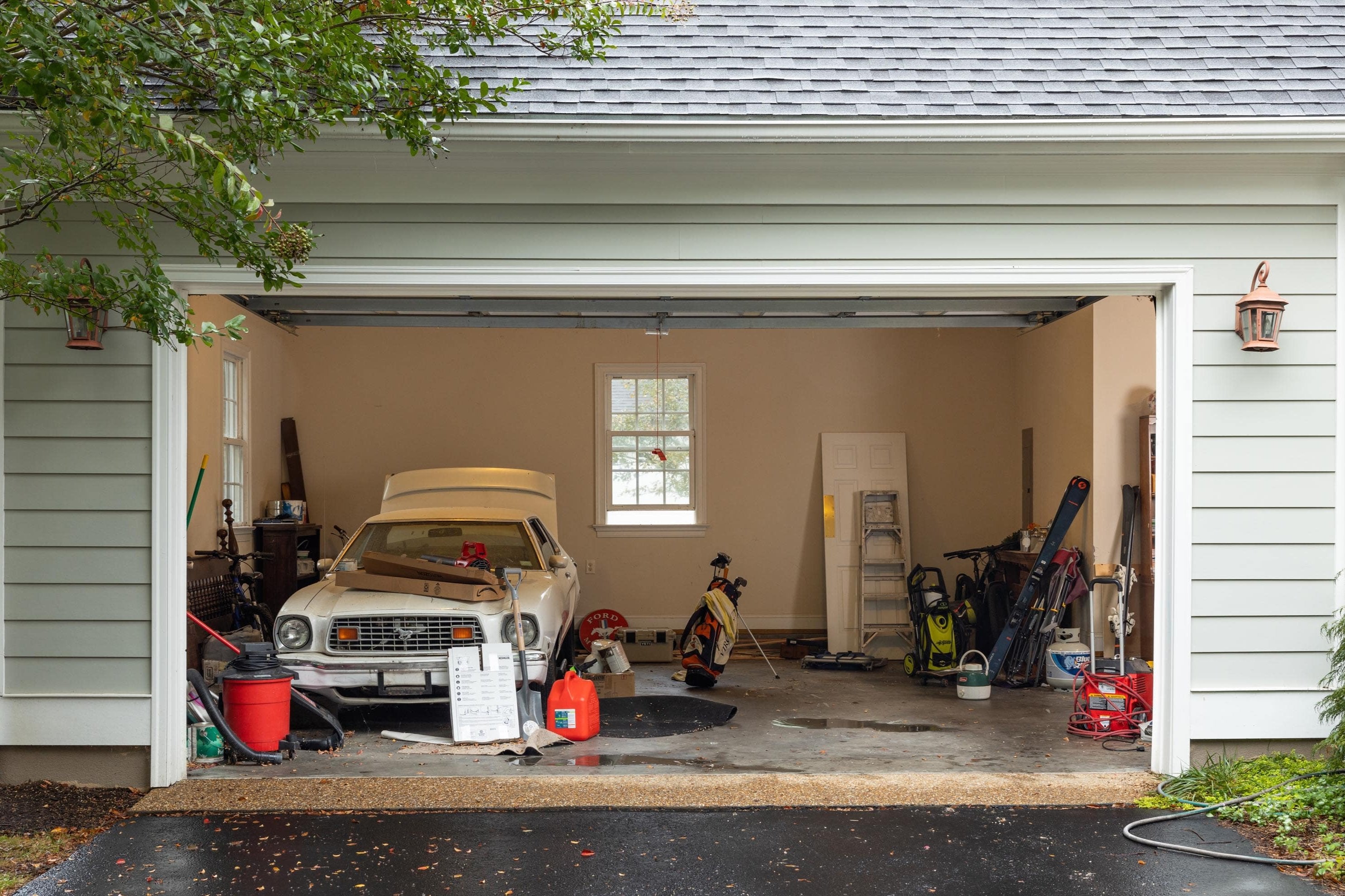 Garage Transformation Before & After