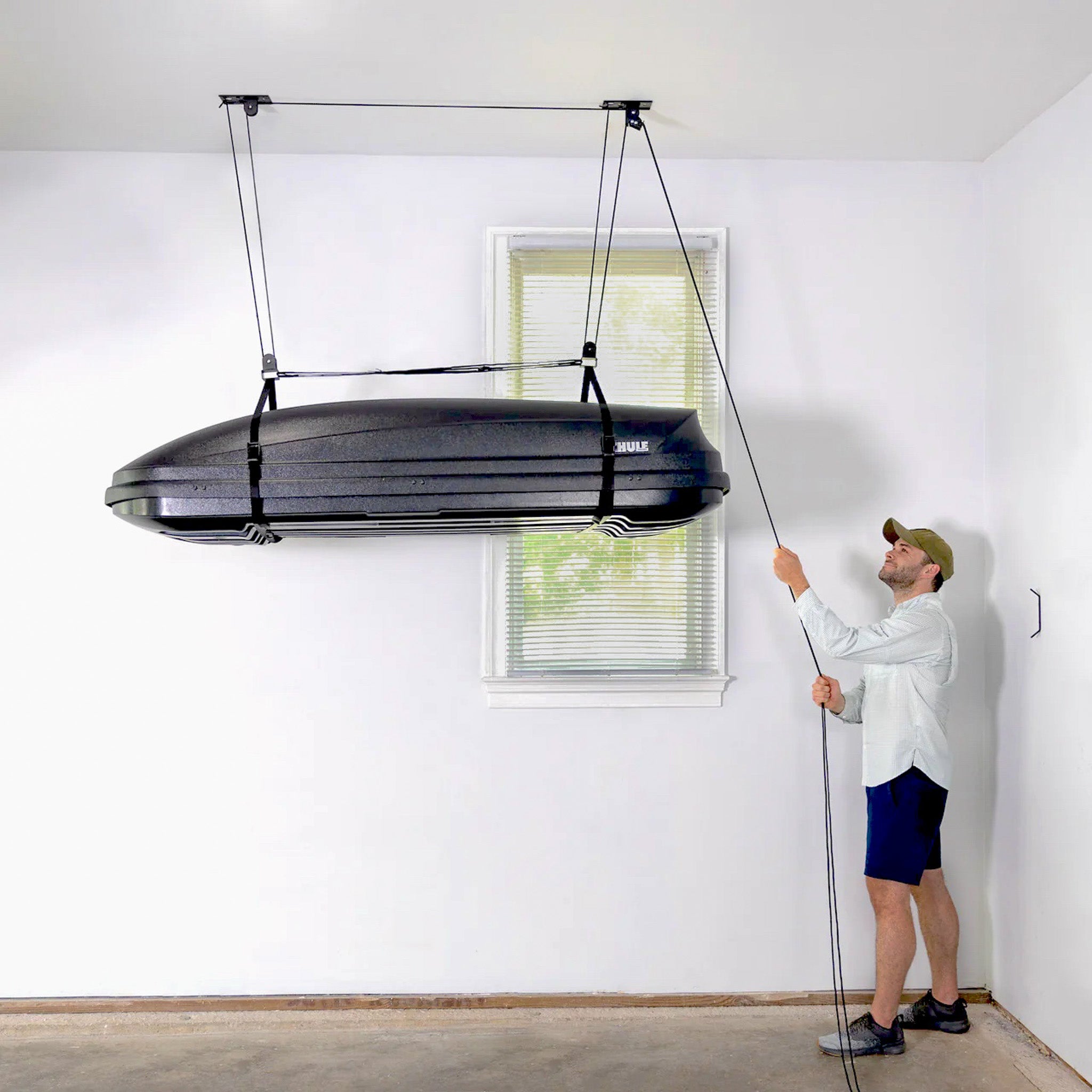 Garage Hoist | Pulley Storage System | Up to 14' Lift