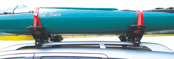 bottom down roof rack for kayaks