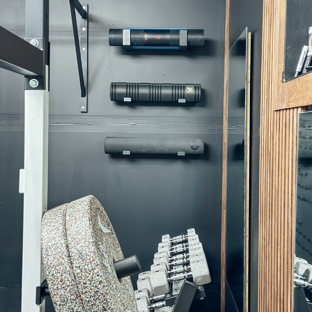 gym wall storage