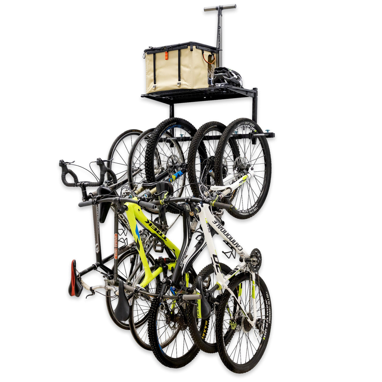 Teal Triangle G-Bike + Shelf | Wall Mounted Bike Storage – StoreYourBoard