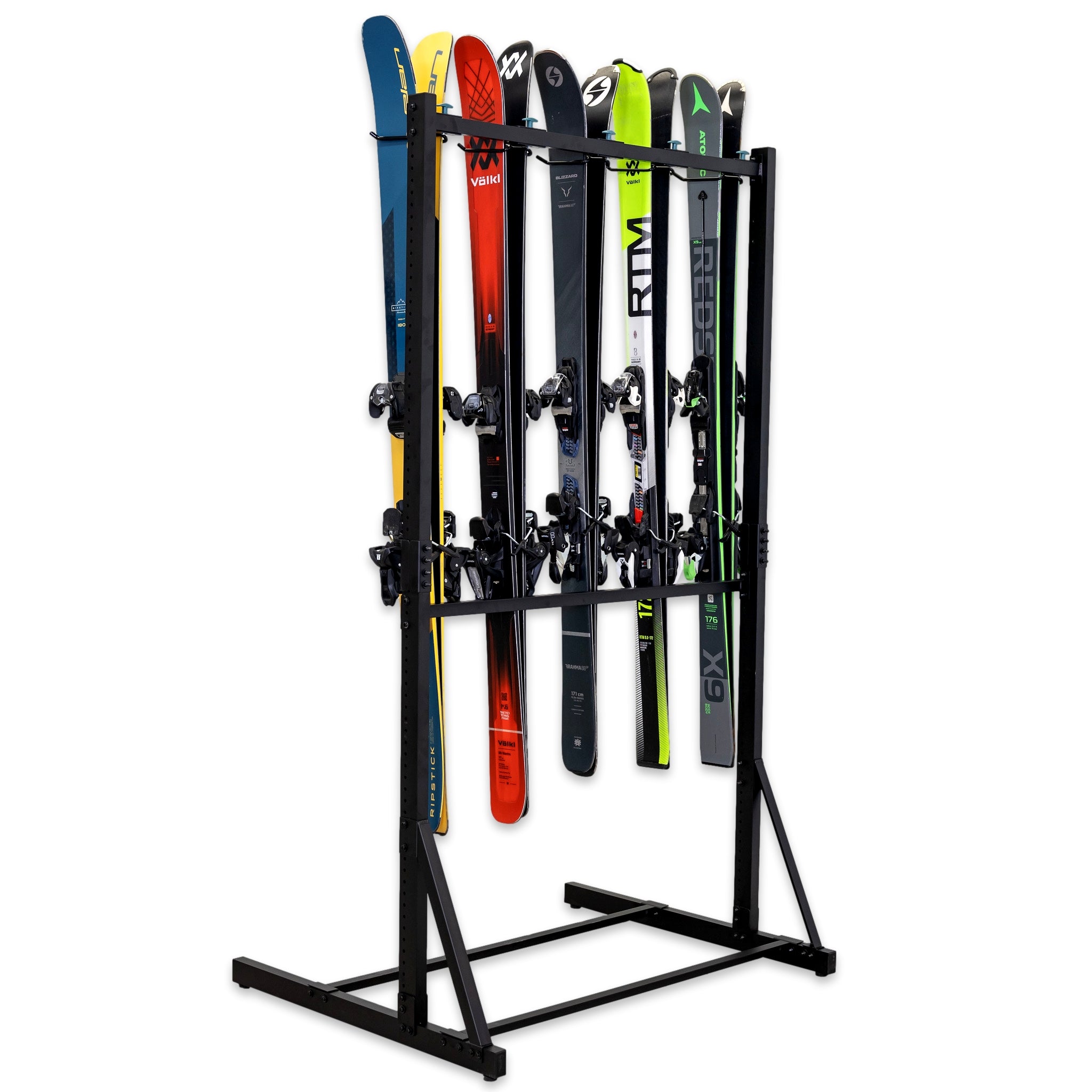 Freestanding Ski Rack | G-Ski | Holds 5 Pairs of Skis – StoreYourBoard